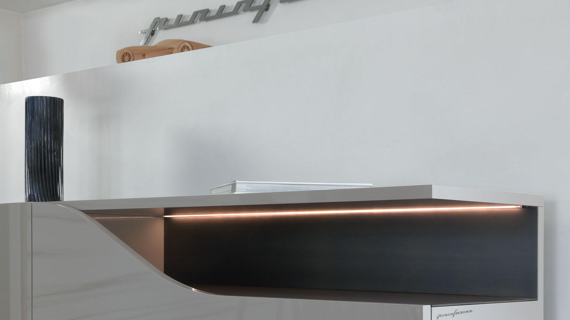 Wooden sideboard | Segno by Reflex