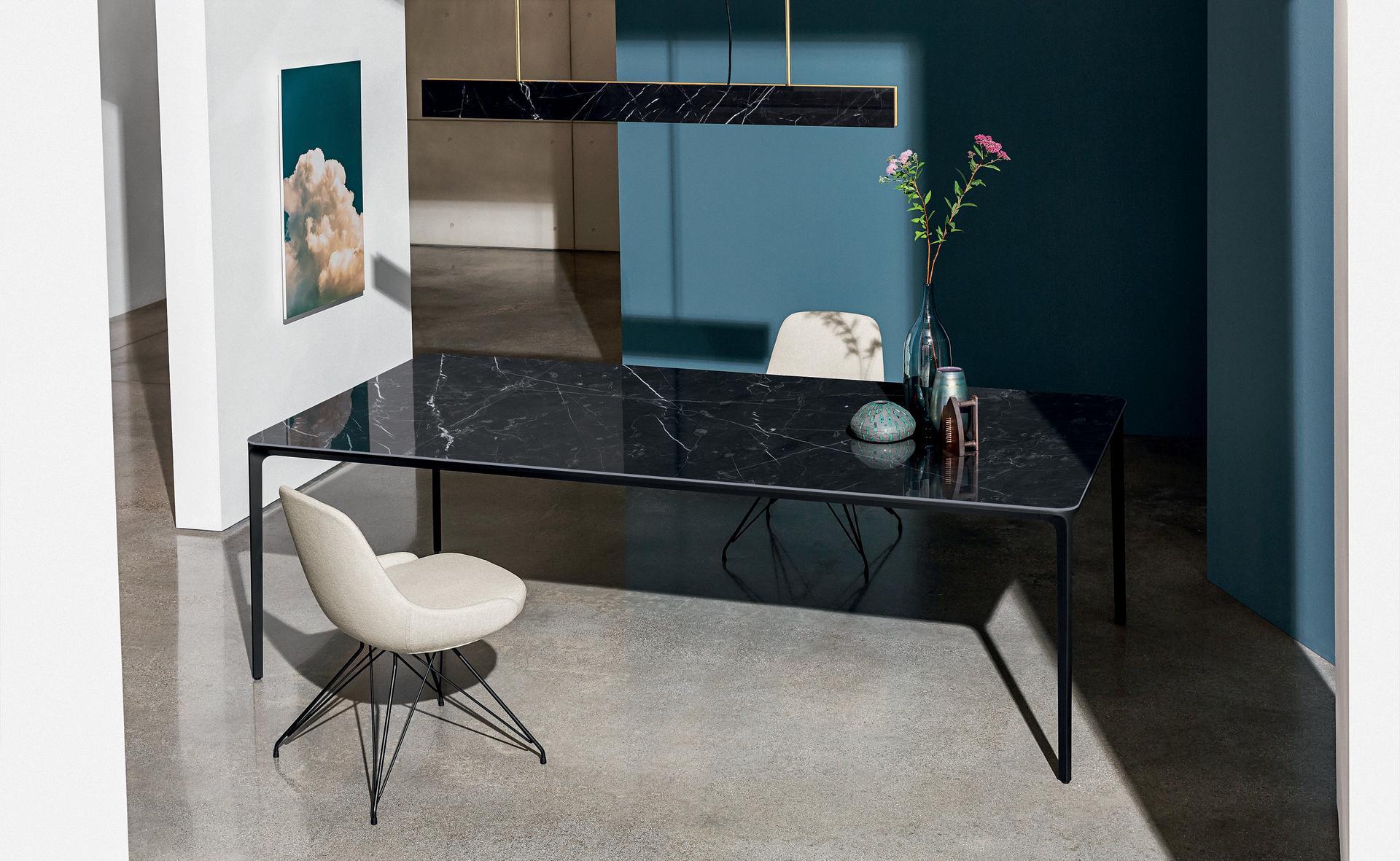 Rectangular ceramic table | Slim Rectangular by Sovet