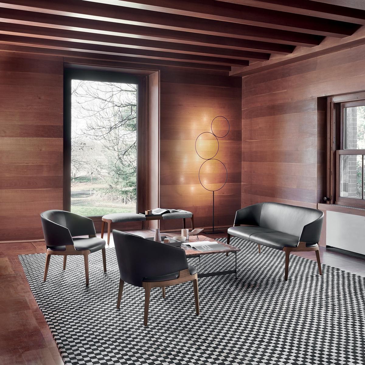 Leather bench | Velis by Potocco