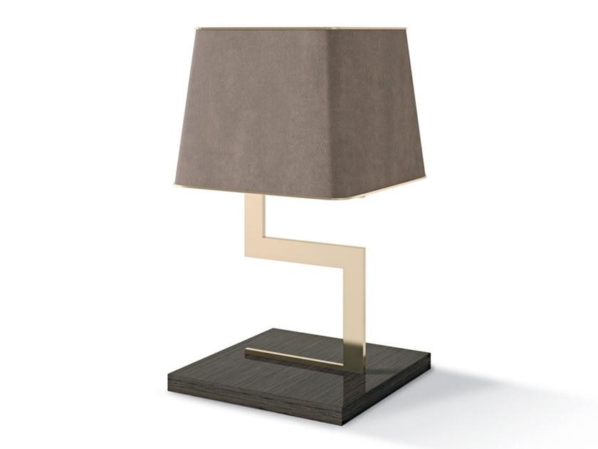 Indirect light metal table lamp with fixed arm | 7993 by Carpanese home