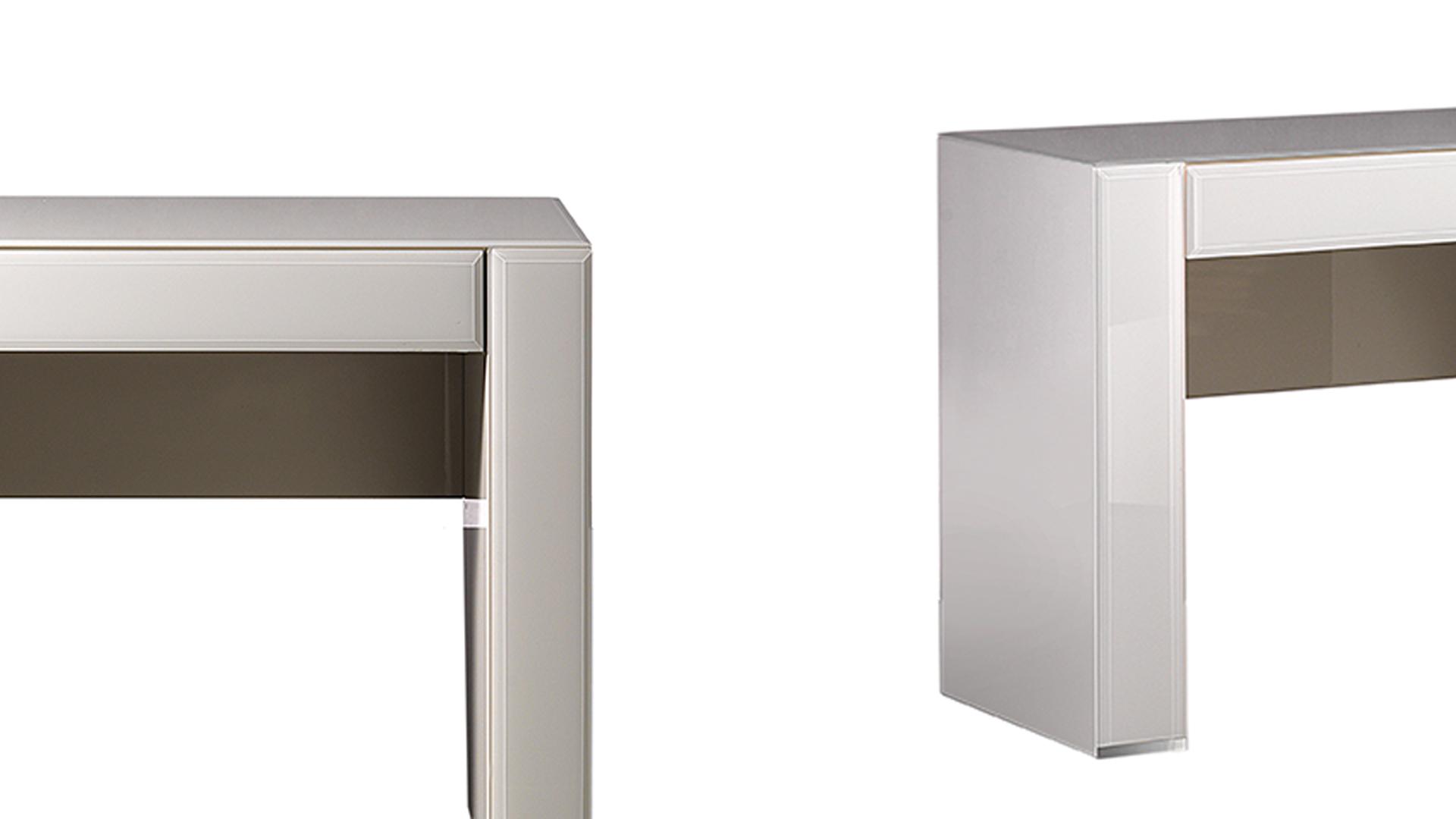 Rectangular wooden bedside table with drawers | Avantgarde by Reflex