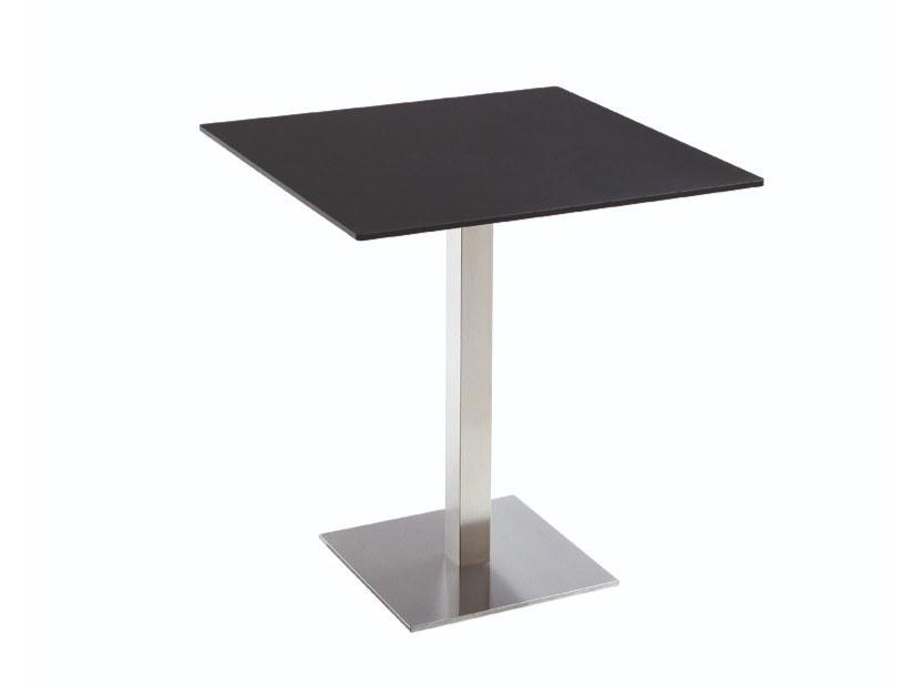 Square steel garden table | Smart by Midj
