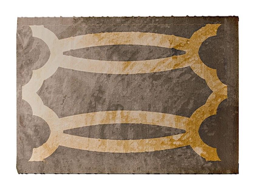 Rectangular rug with geometric shapes | 7462 by Carpanese home