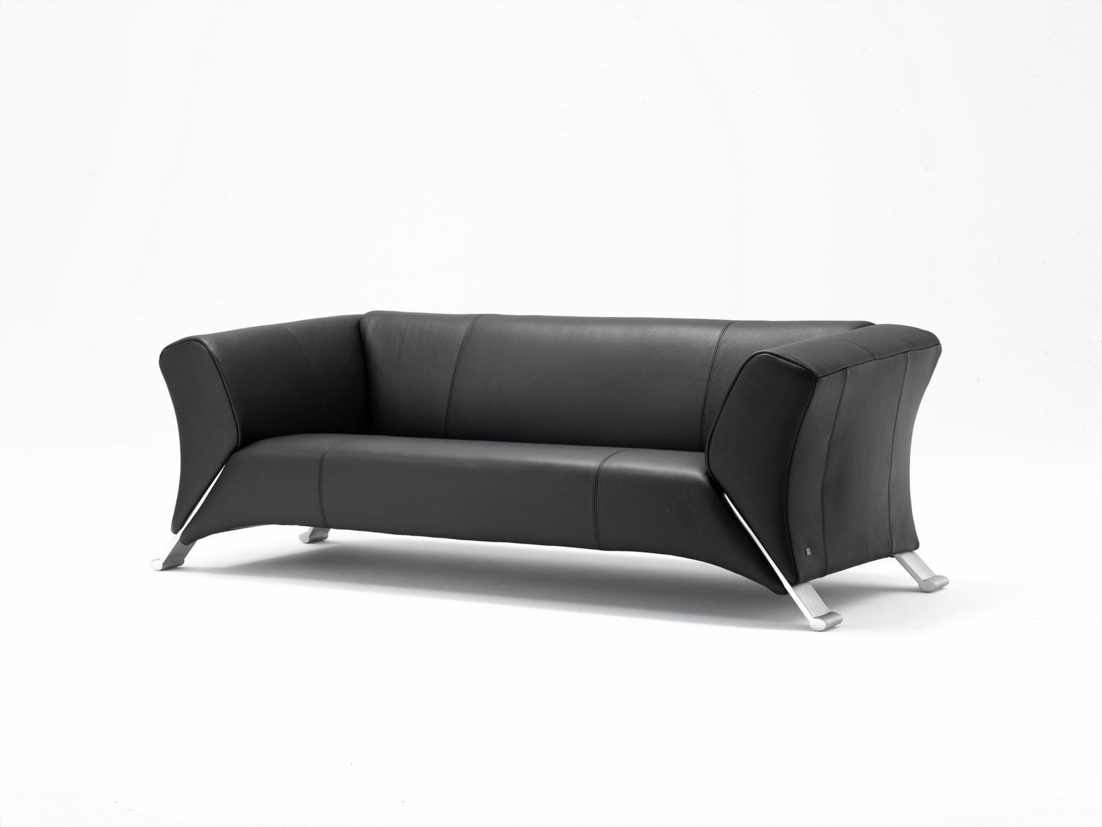 Leather sofa | 322 by Rolf Benz