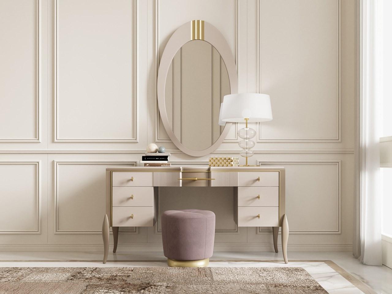 Wooden dressing table | Pr.204 by Stella del Mobile