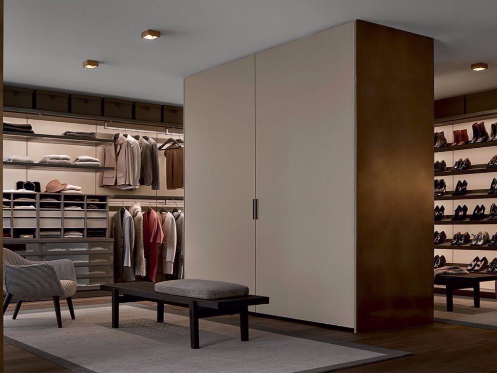 Melamine-faced chipboard wardrobe | Skin by Poliform