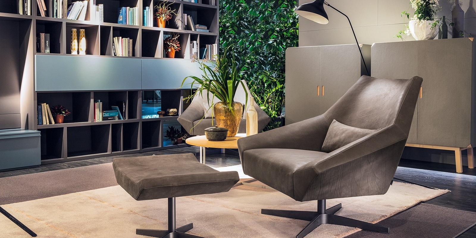 Eco-leather armchair | Olivia by ALF Dafre