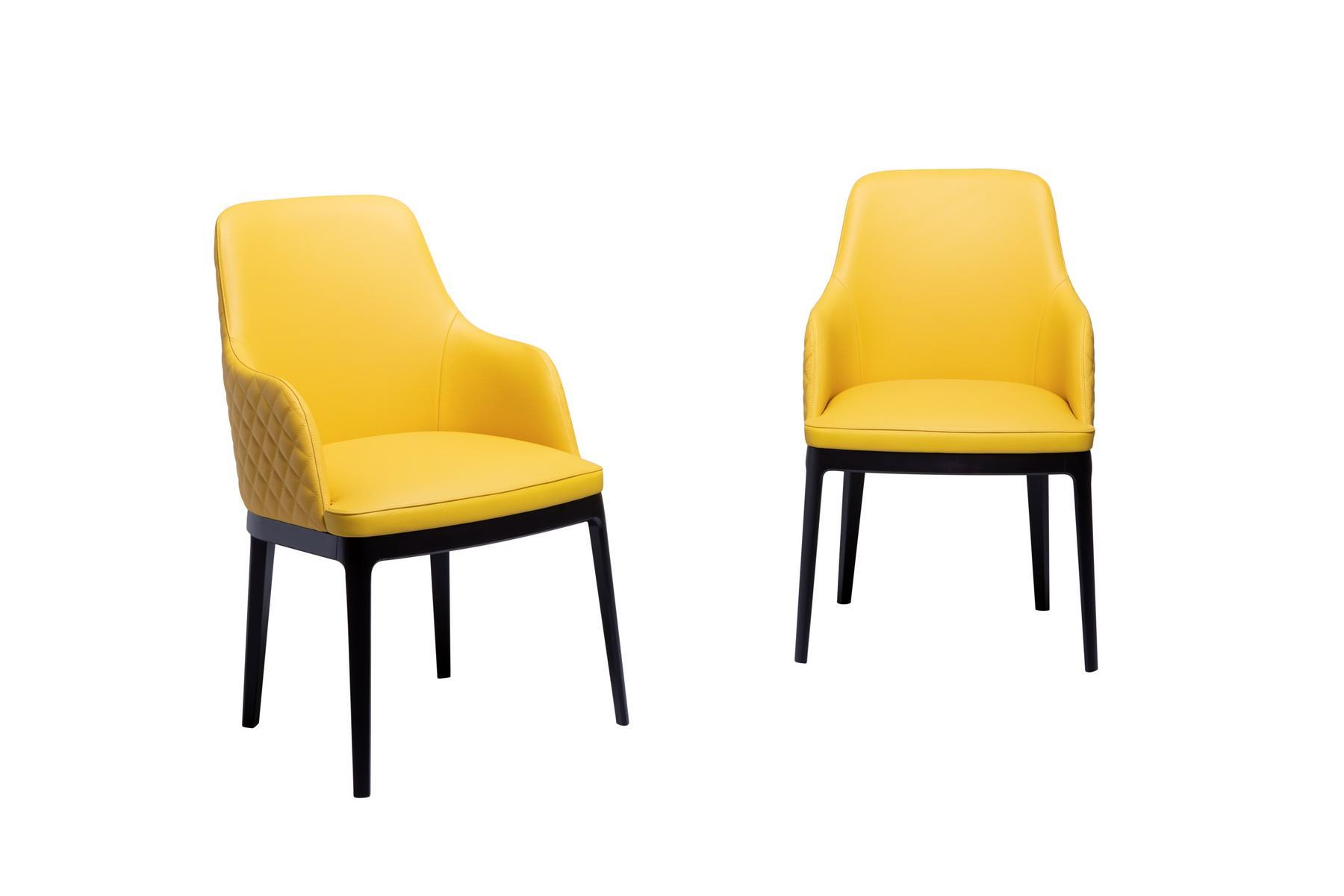 Upholstered leather chair with armrests | Cleo Élite by Tonin Casa