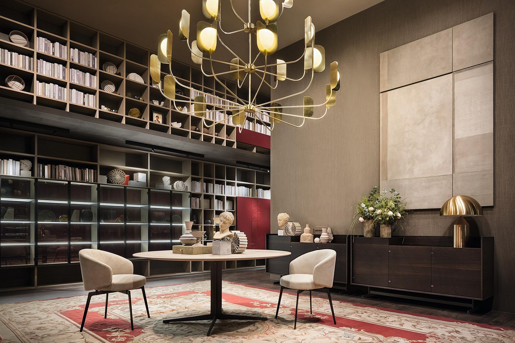 Upholstered fabric chair | Bea by Lema