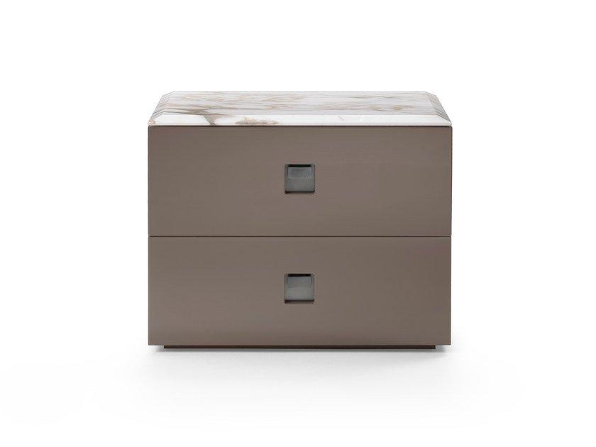 Bedside table with drawers | Rafael by Flexform