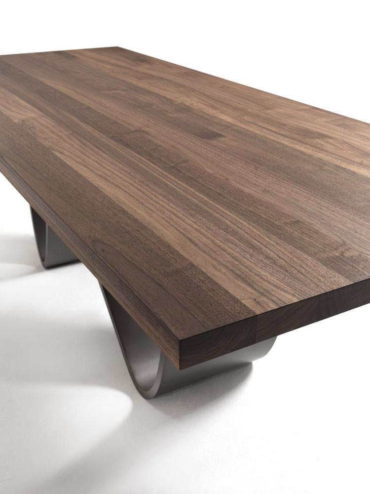 Rectangular wood table | Bree e Onda by Riva 1920