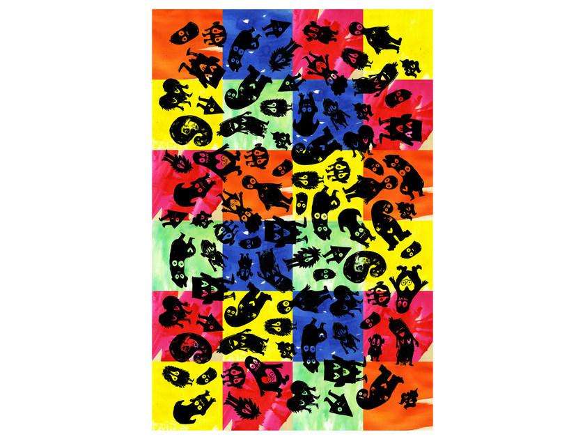 Patterned rectangular rug | It's Party Time by Moooi