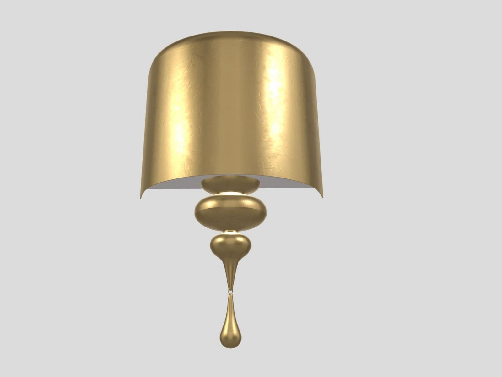 Powder coated aluminium wall light | Eva A3 by Masiero