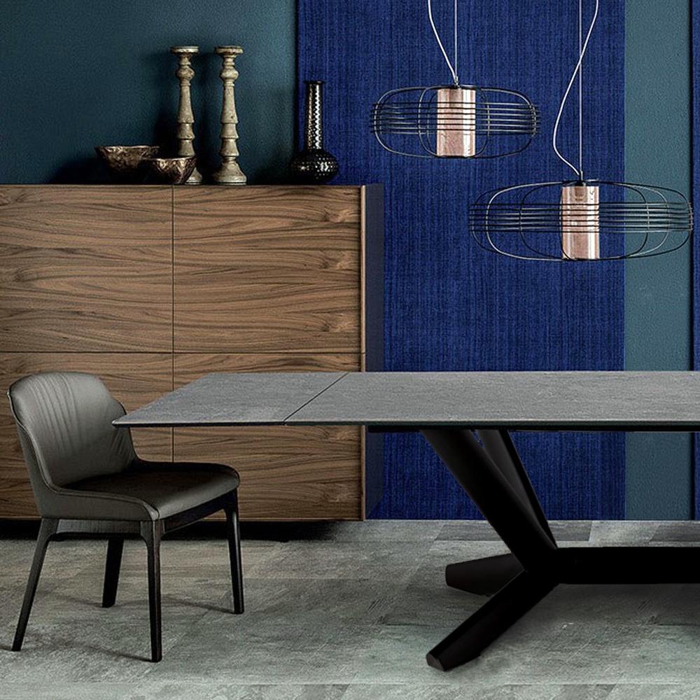 Oval veneer table | Planer by Cattelan Italia