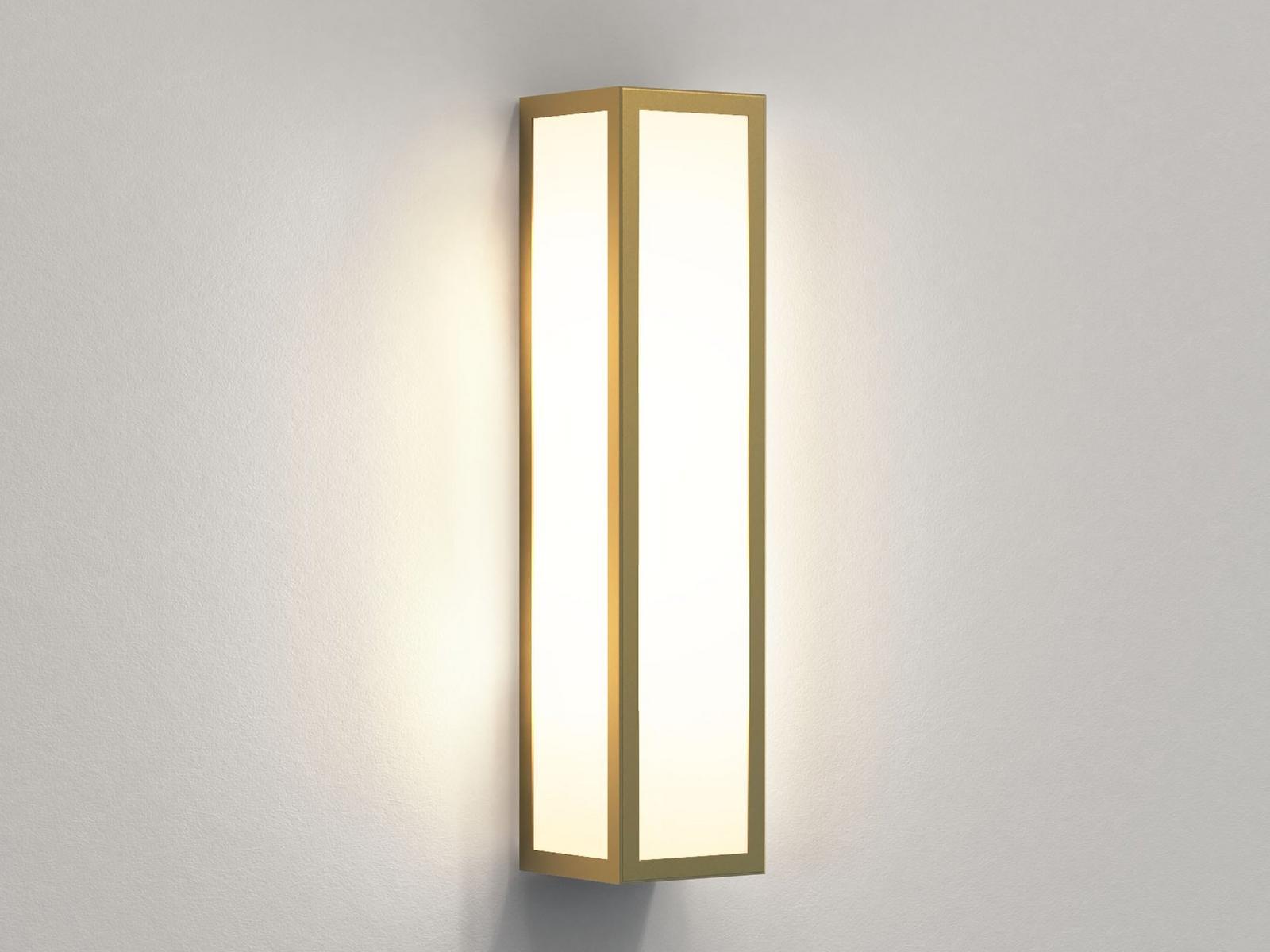 LED outdoor wall light made of brass and glass | Salerno by Astro lighting