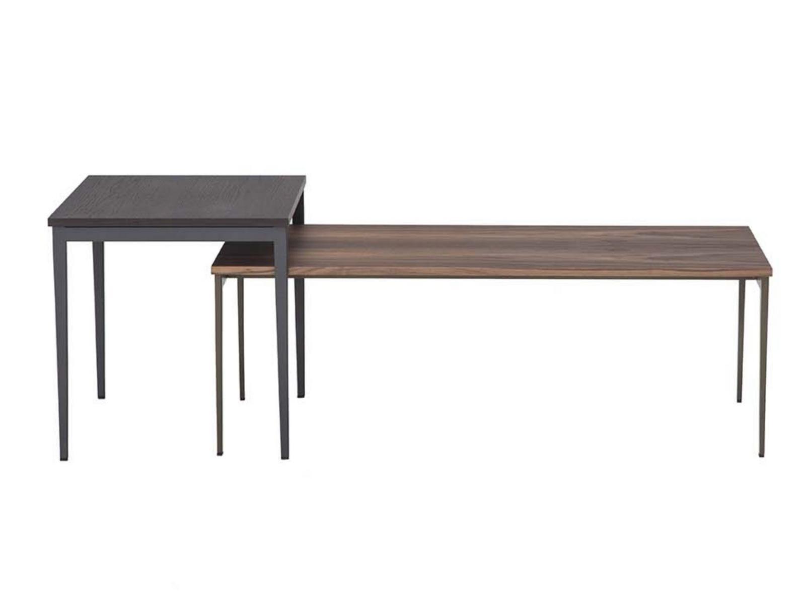Rectangular wooden coffee table | Maistri by Tonin Casa