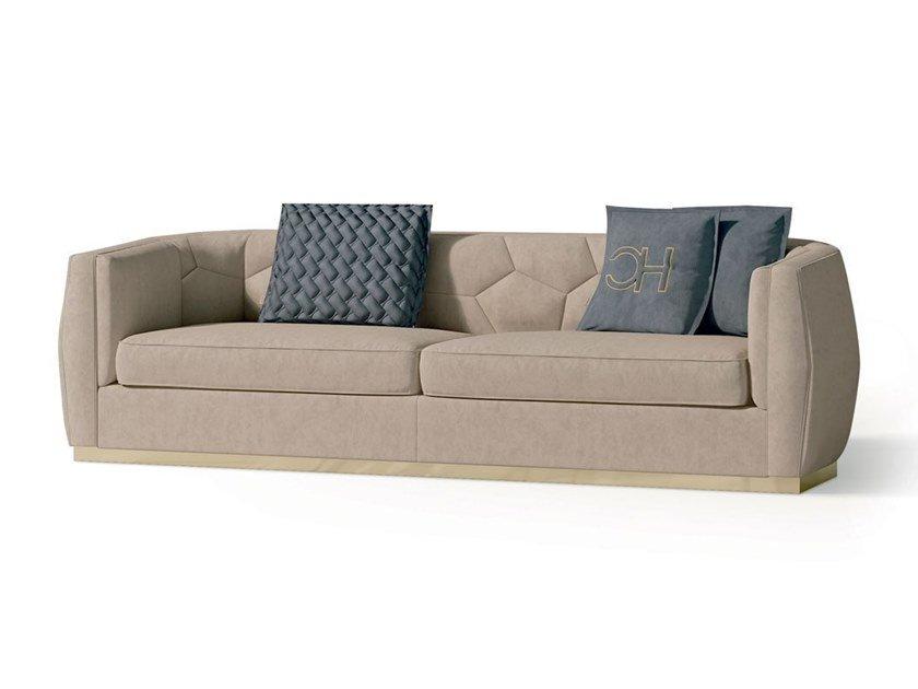 4 seater nabuk sofa | 7144 - 7944 by Carpanese home