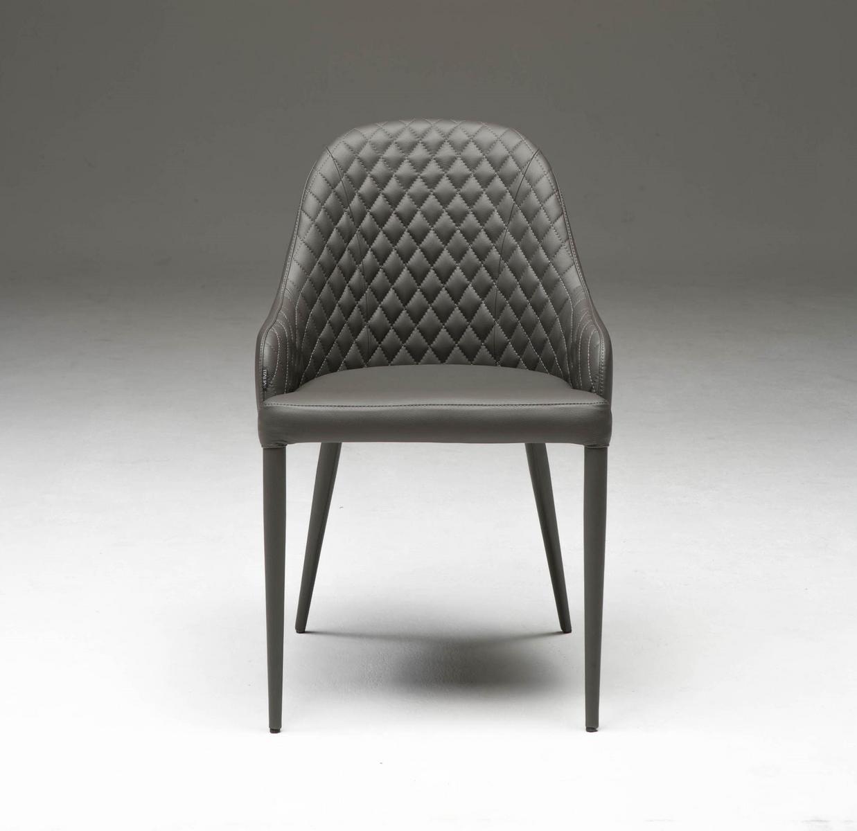Upholstered leather chair | Betta by Ozzio Italia