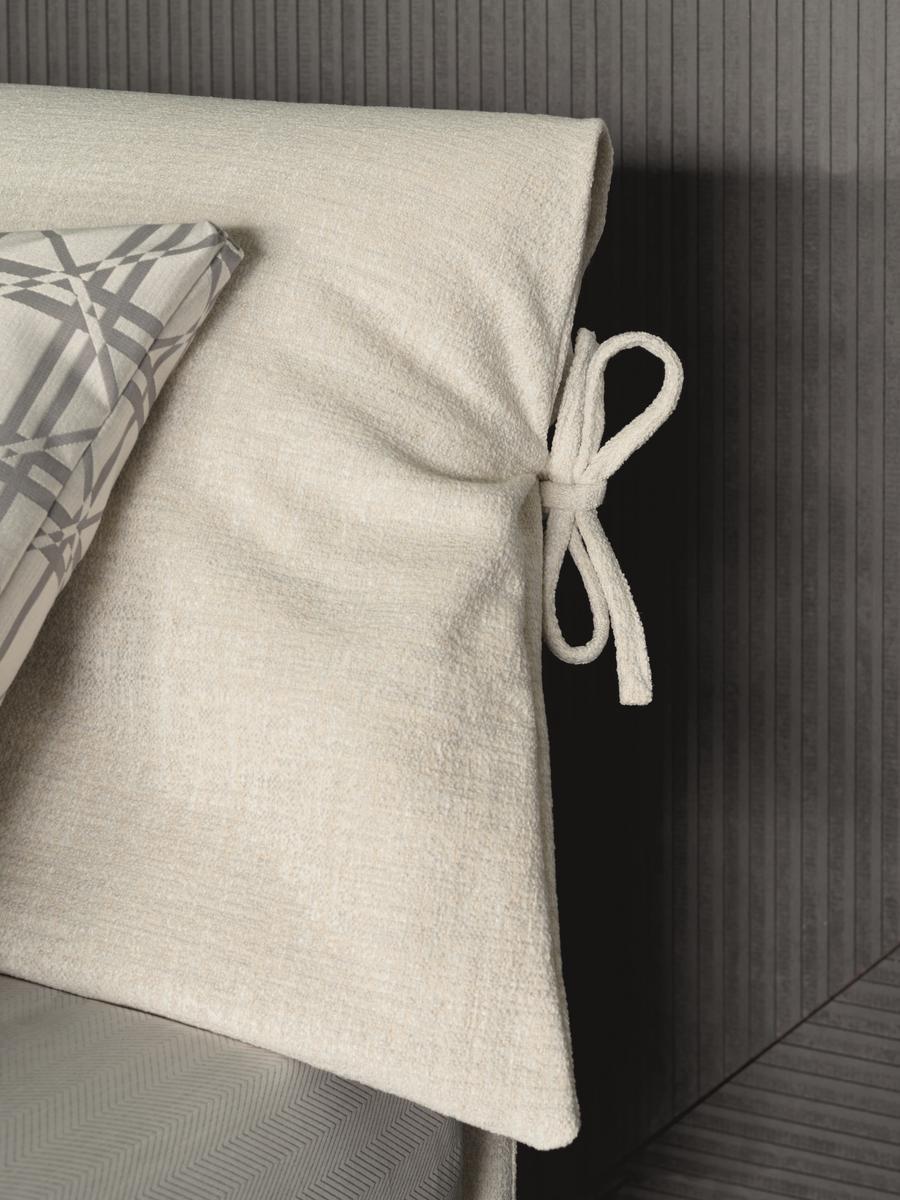 Double bed with removable cover | Nathalie by Flou