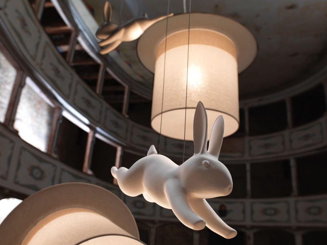 Linen pendant lamp | Wow by Karman