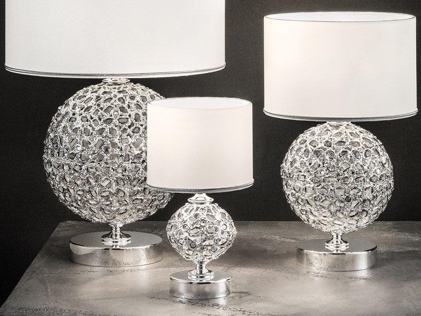 Incandescent metal table lamp with crystals | Imperial Tl1g/ Tl1m / Tl1p by Masiero