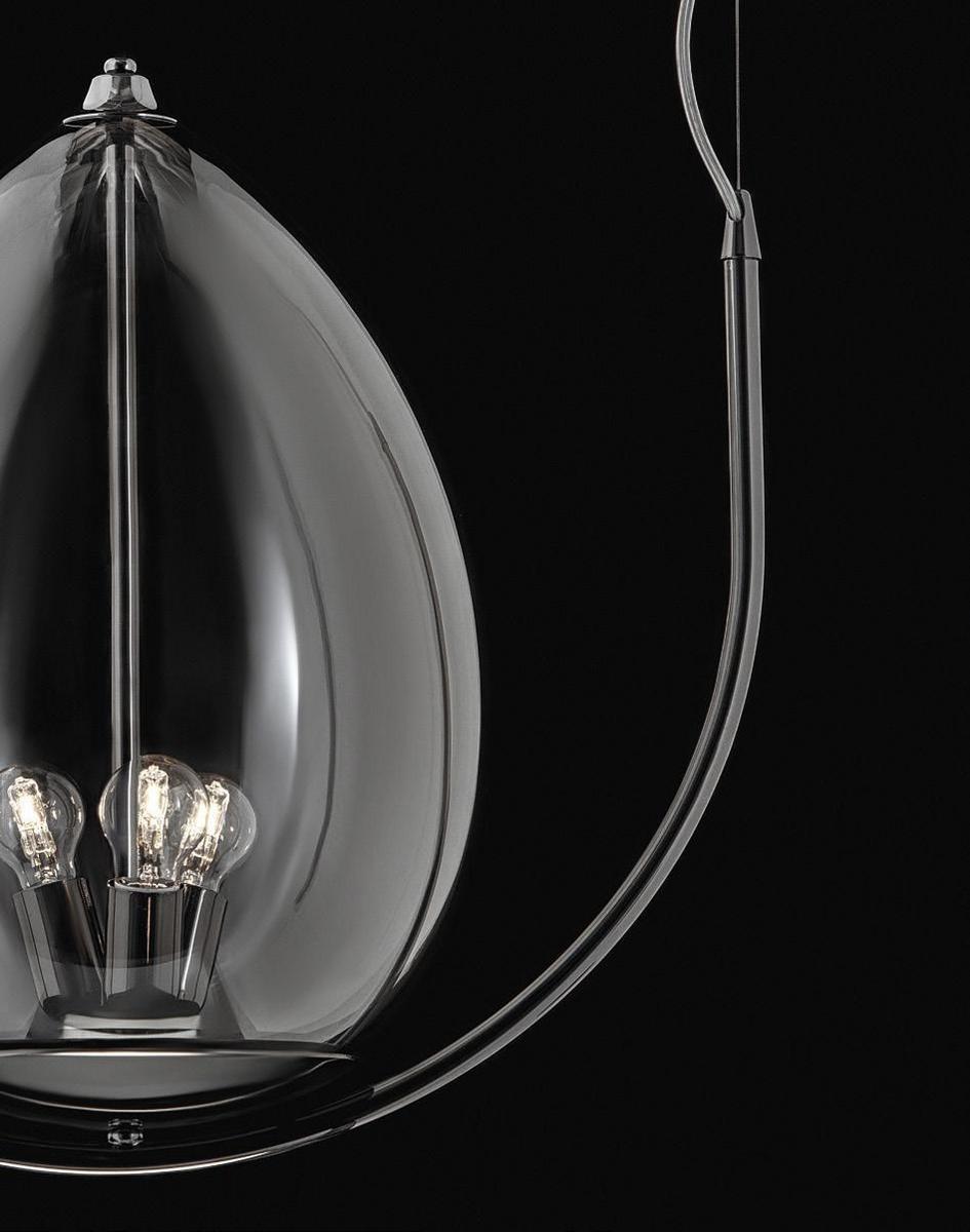 Handmade blown glass pendant lamp | Cocò by Aiardini lighting