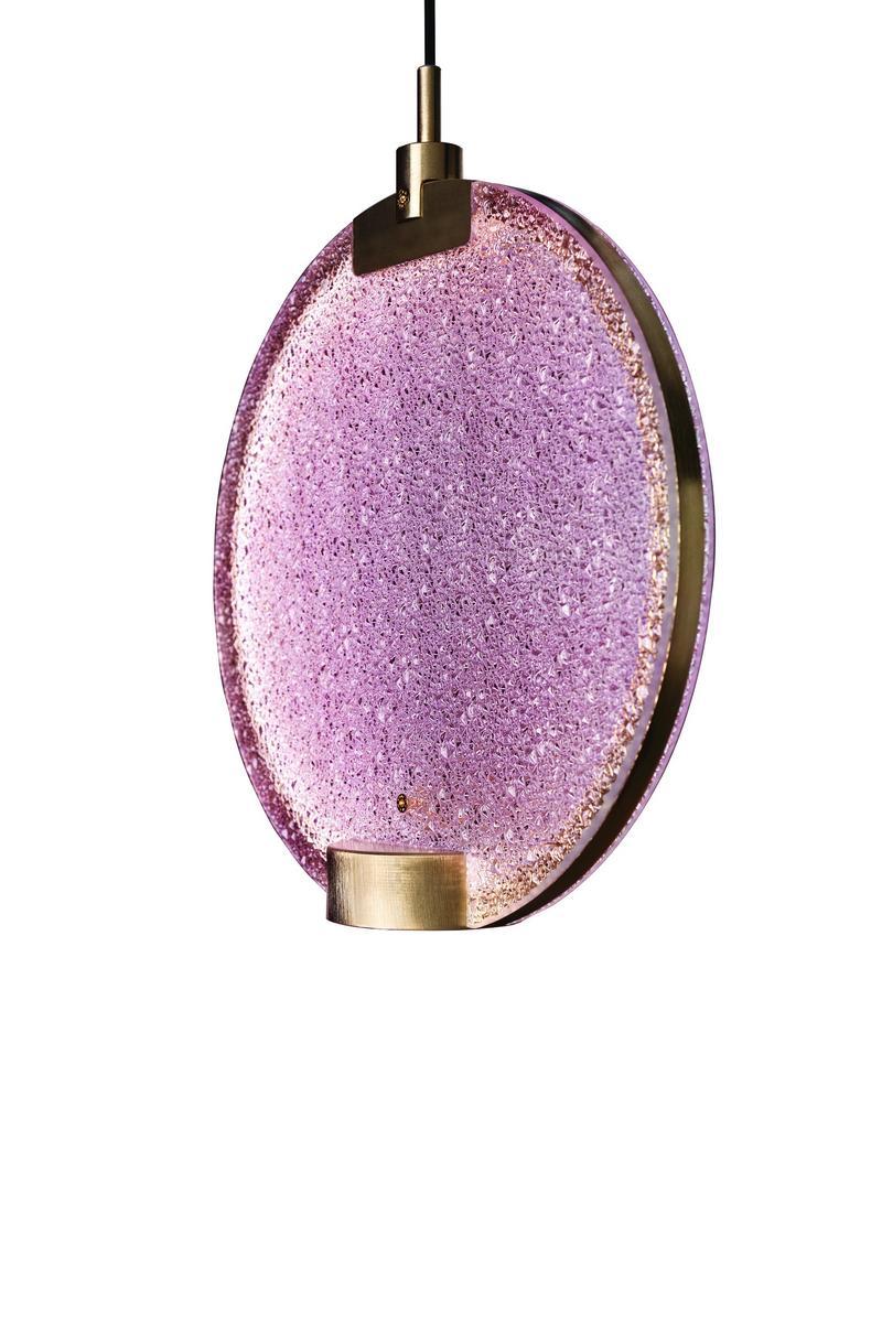 LED glass pendant lamp | Horo S1 by Masiero