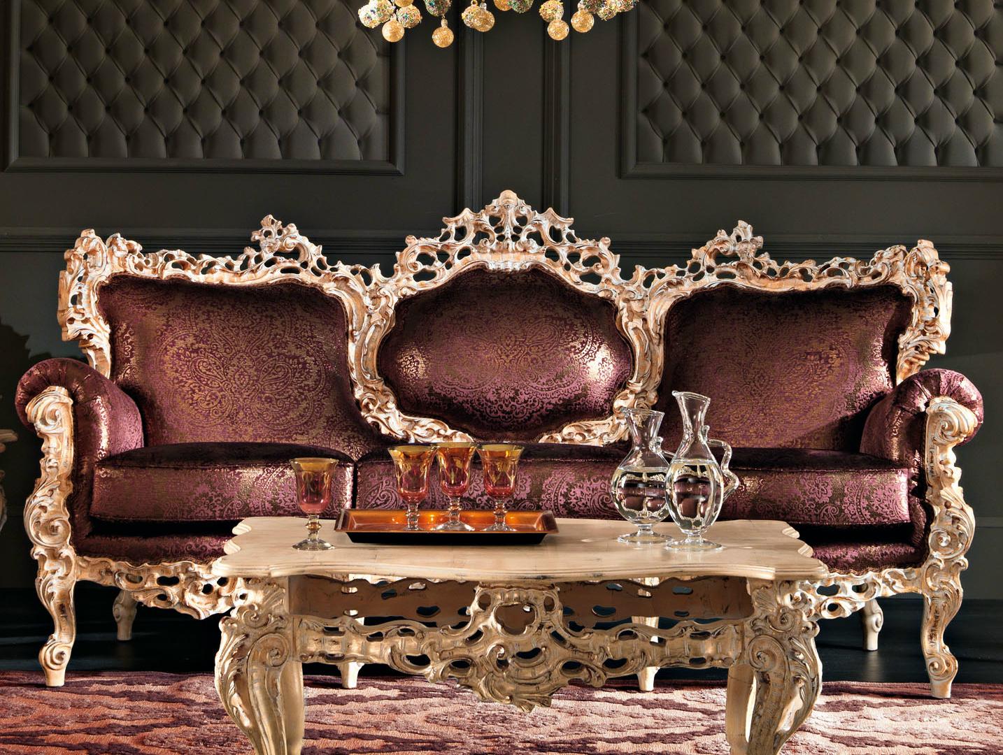 3 seater fabric sofa | 11418 by Modenese Gastone