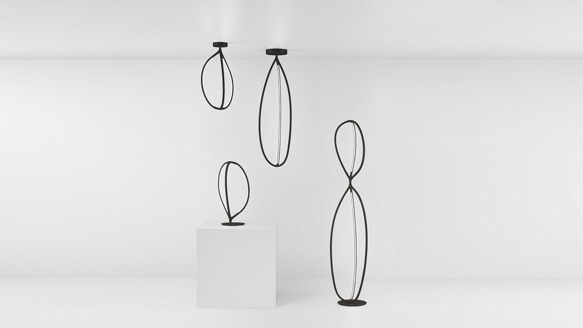 Aluminium and silicone table lamp | Arrival by Artemide