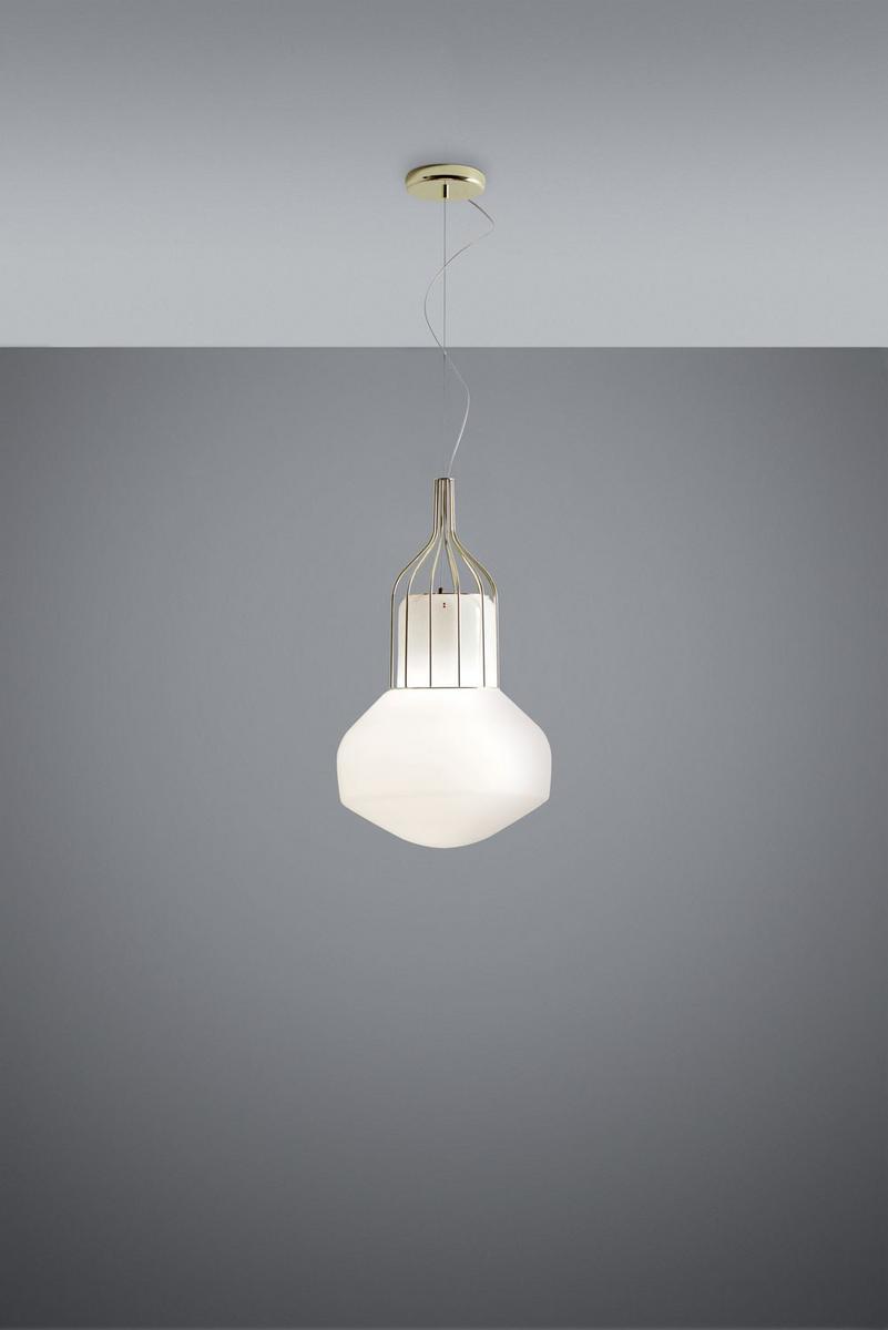 Blown glass pendant lamp | Aérostat by Fabbian