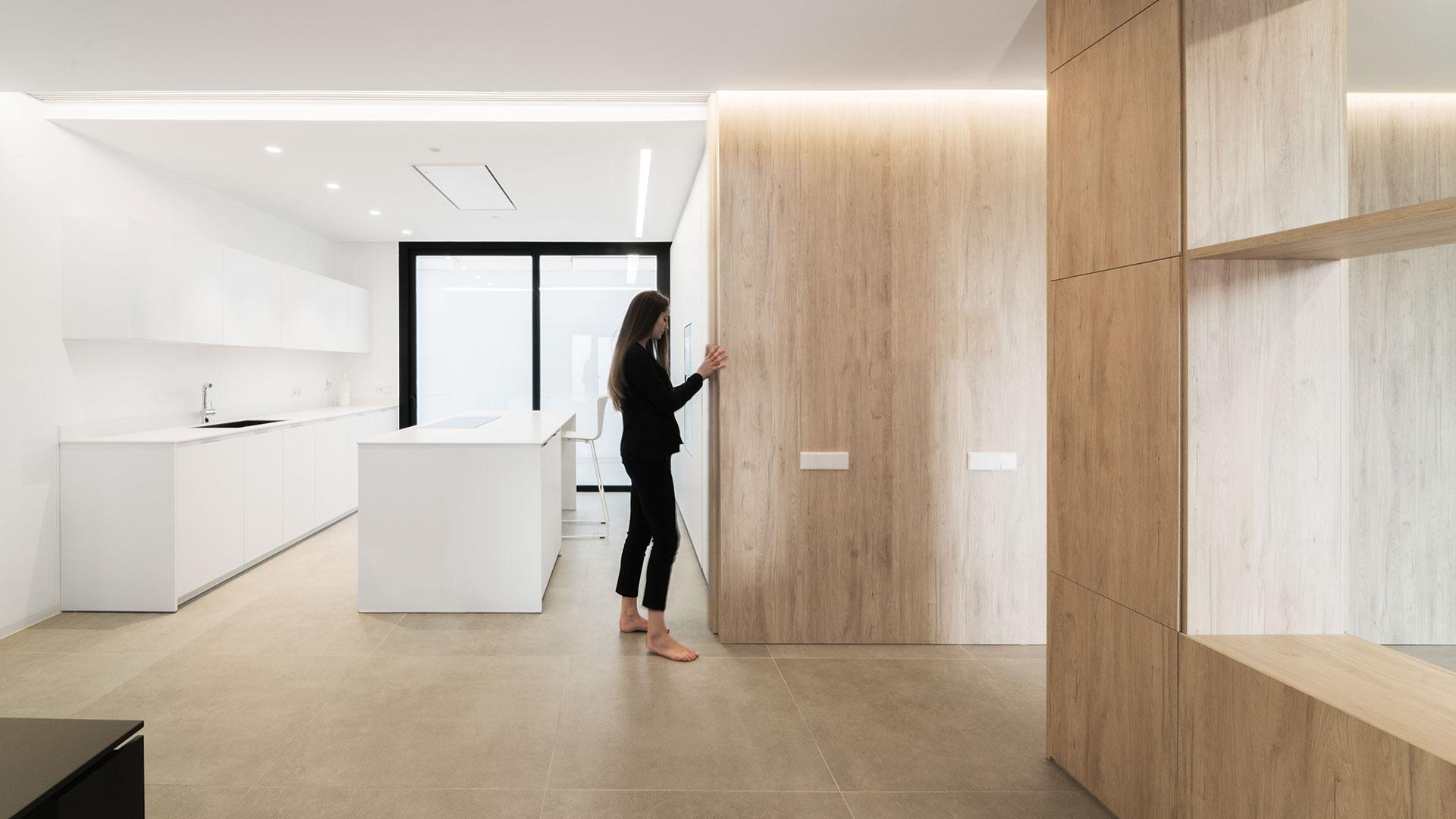 Aluminium linear lighting profile | Fifty Trimless by Arkoslight