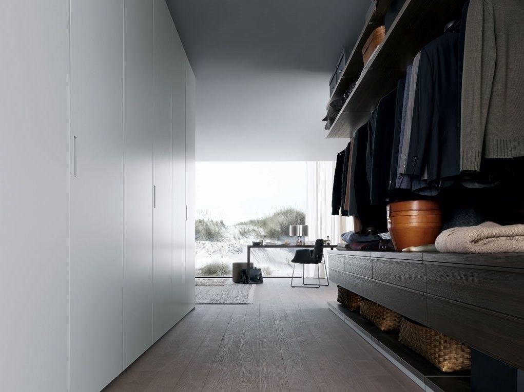 Sectional walk-in wardrobe | Ubik by Poliform