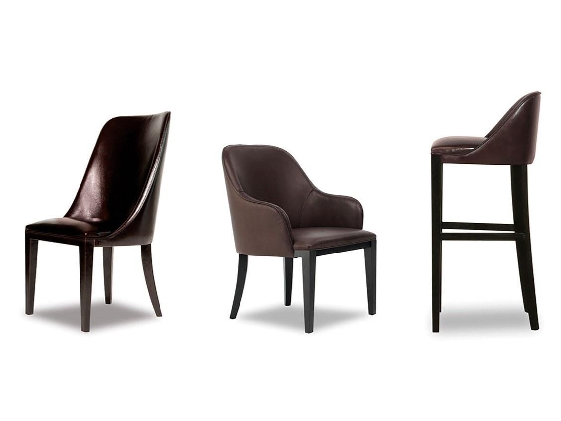 Upholstered leather chair | Decor by Baxter