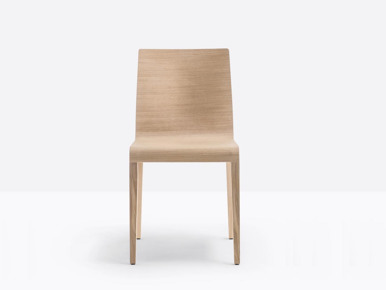 Solid wood chair | Young 420 by Pedrali