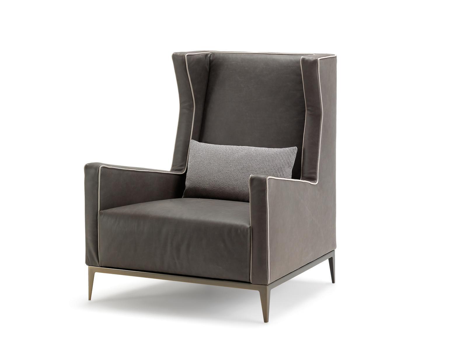 Armchair with armrests | Goldfinger by Arketipo