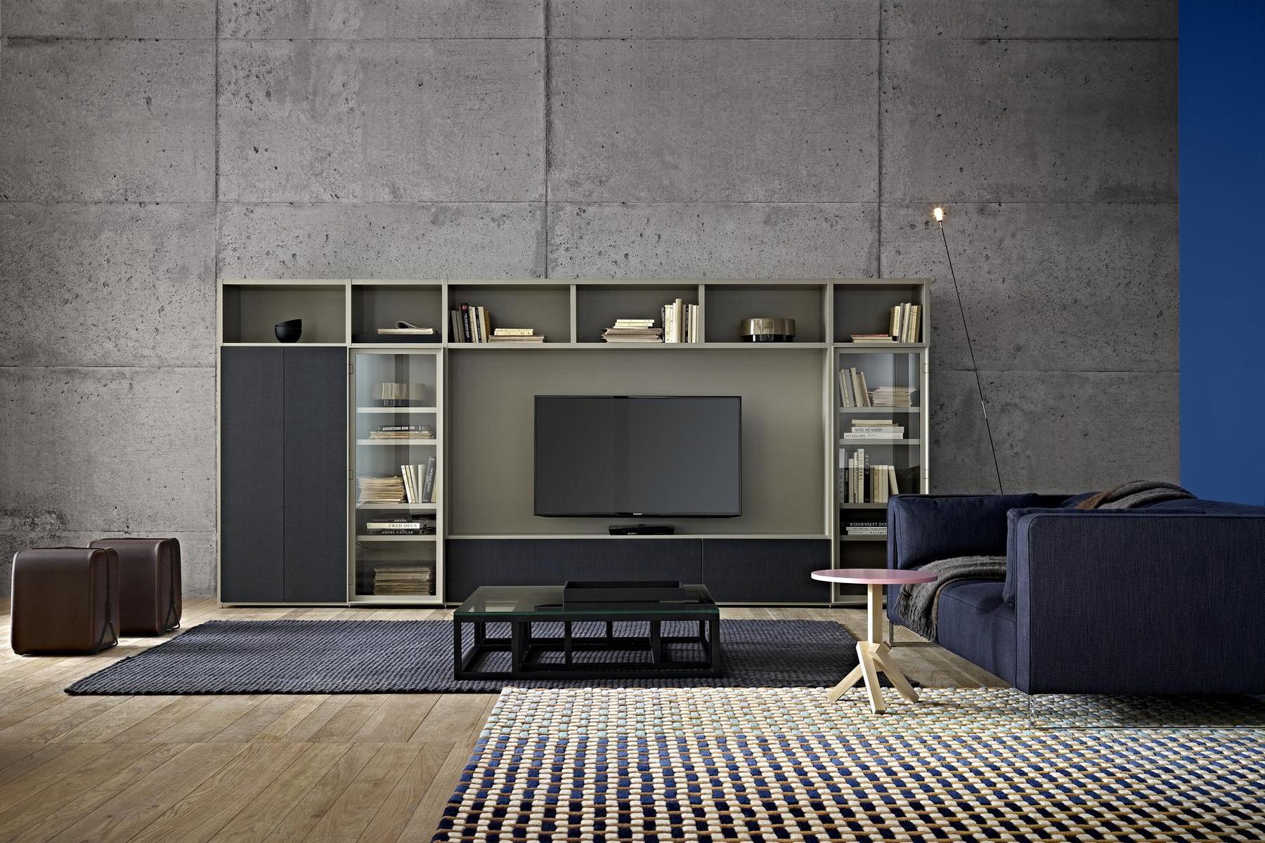 Handmade rectangular wool rug | Entrelacs by Ligne Roset