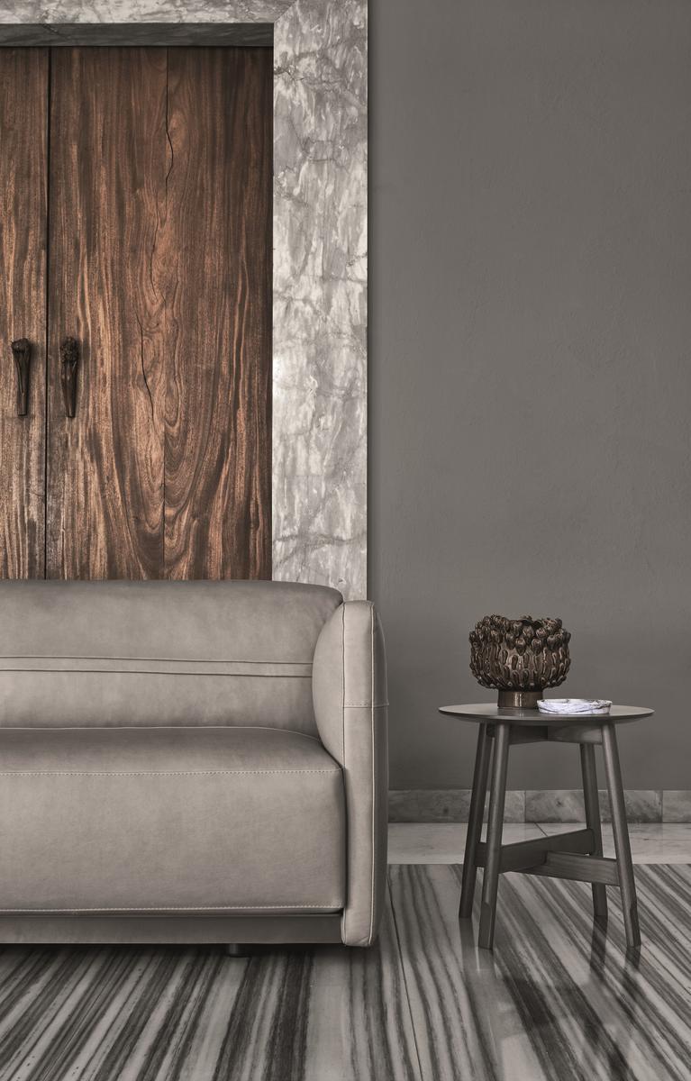 Sectional leather sofa | Arlott Low by Ditre Italia