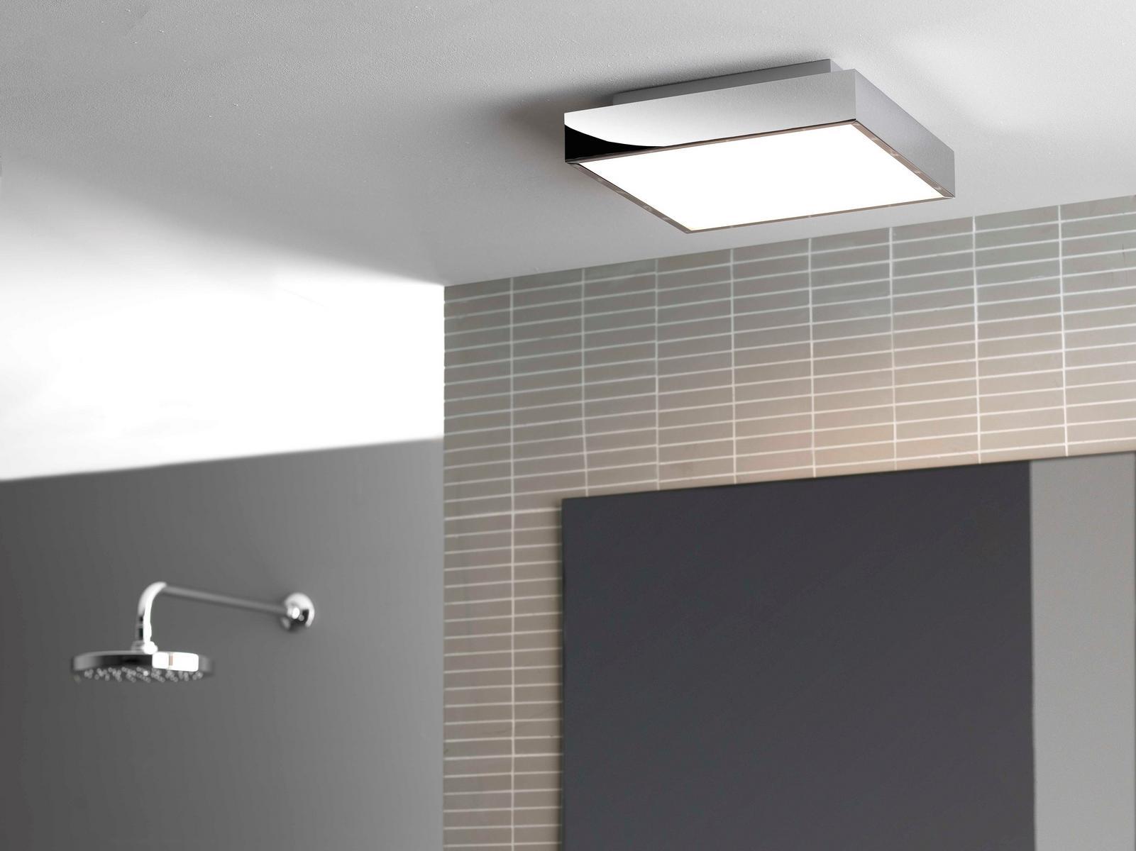 LED ceiling light in aluminum and polycarbonate | Taketa by Astro lighting