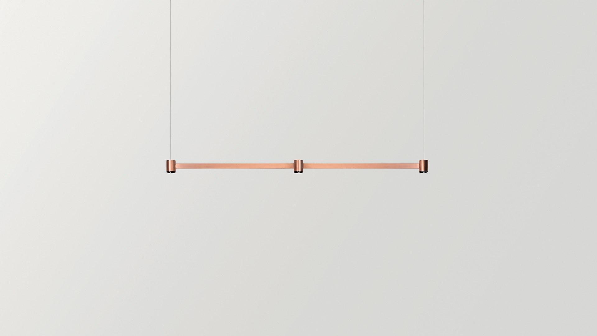 LED direct light brass pendant lamp |  by Arkoslight