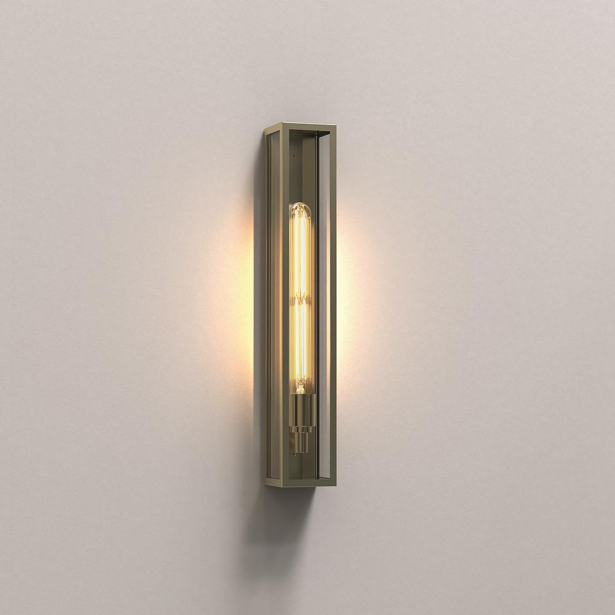 LED wall lamp in brass and glass | Harvard 500 by Astro lighting