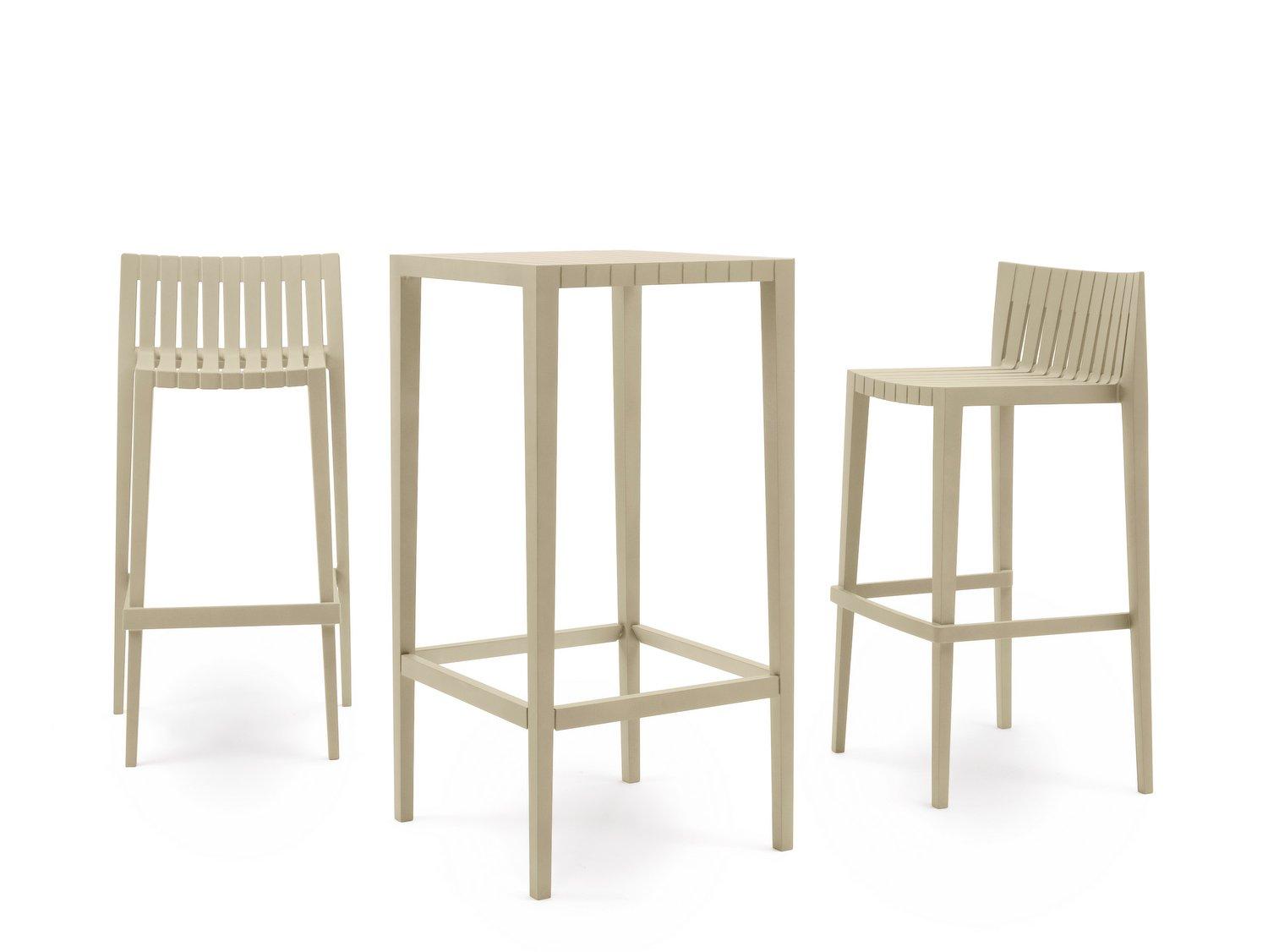 Square polypropylene high table | Spritz by Vondom