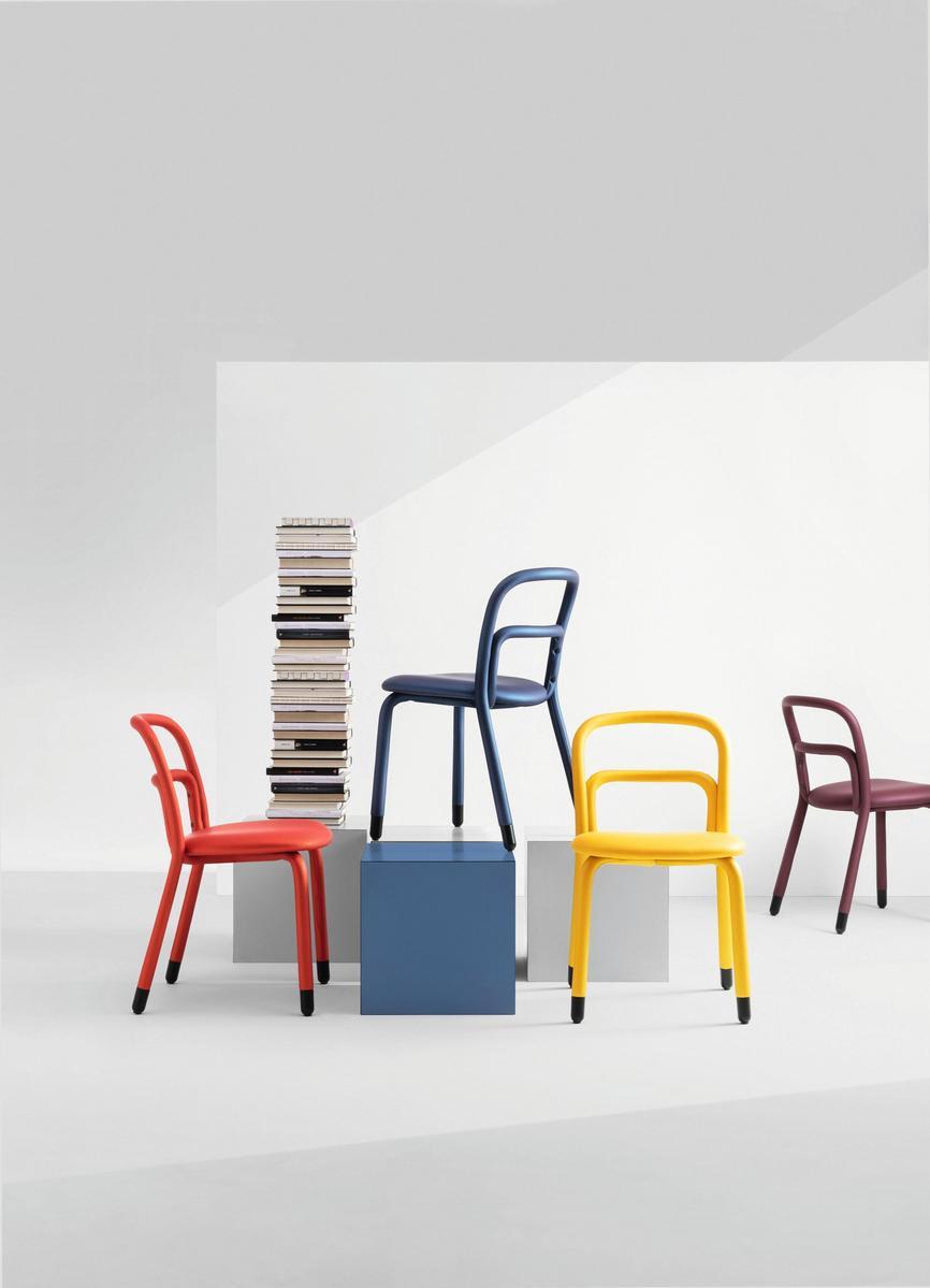 Fabric chair | Pippi S by Midj