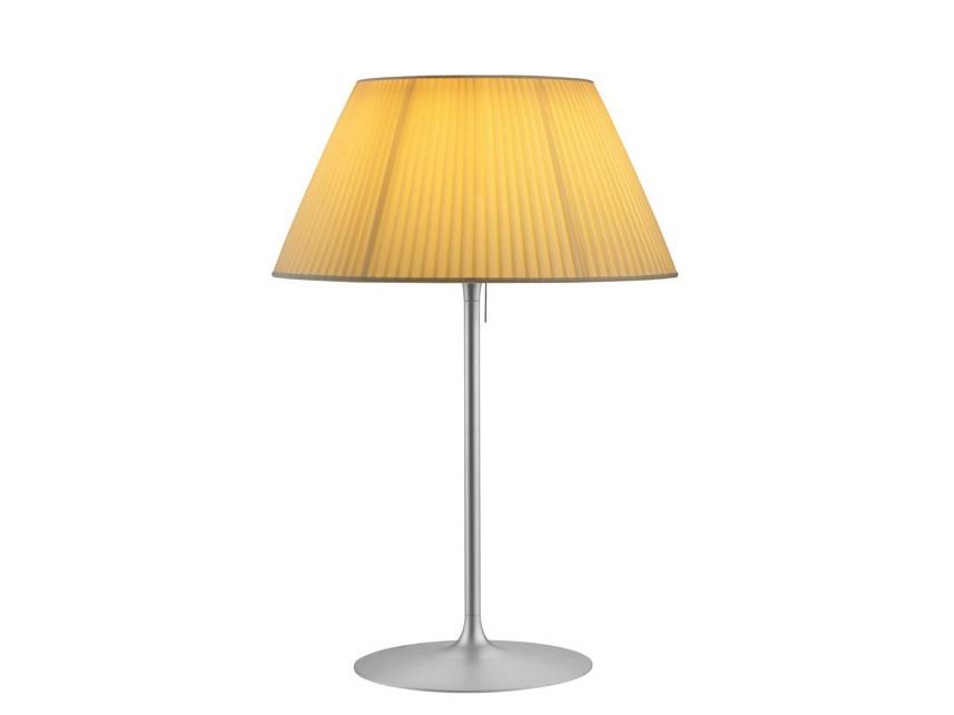 Fabric table lamp | Romeo Soft T1 by Flos