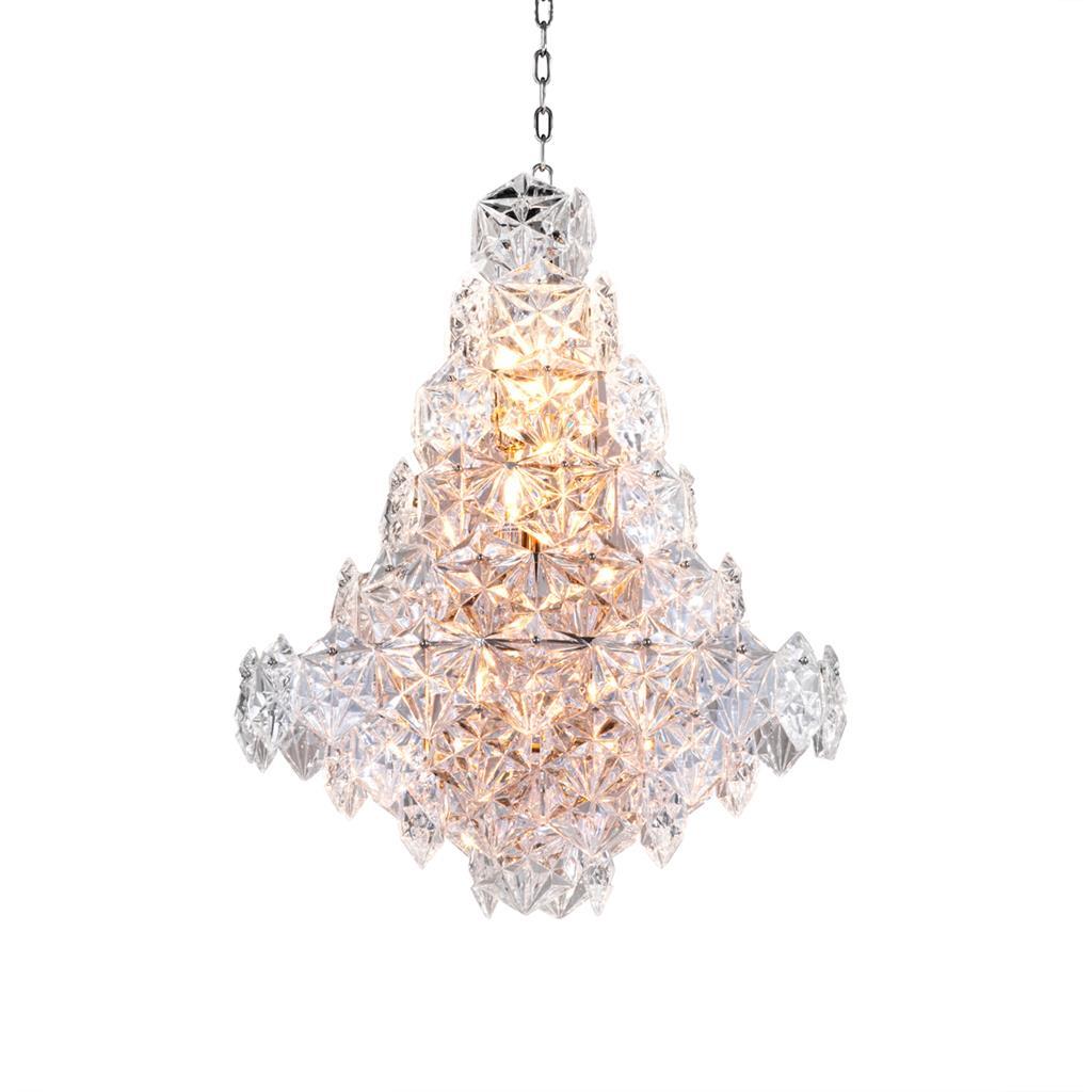 Glass pendant lamp | Hermitage by Eichholtz