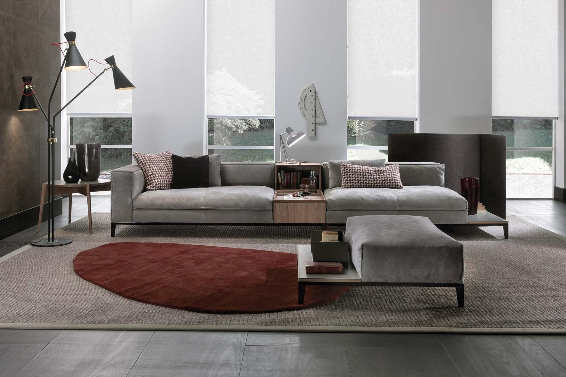 Sectional fabric sofa | Taylor by Frigerio