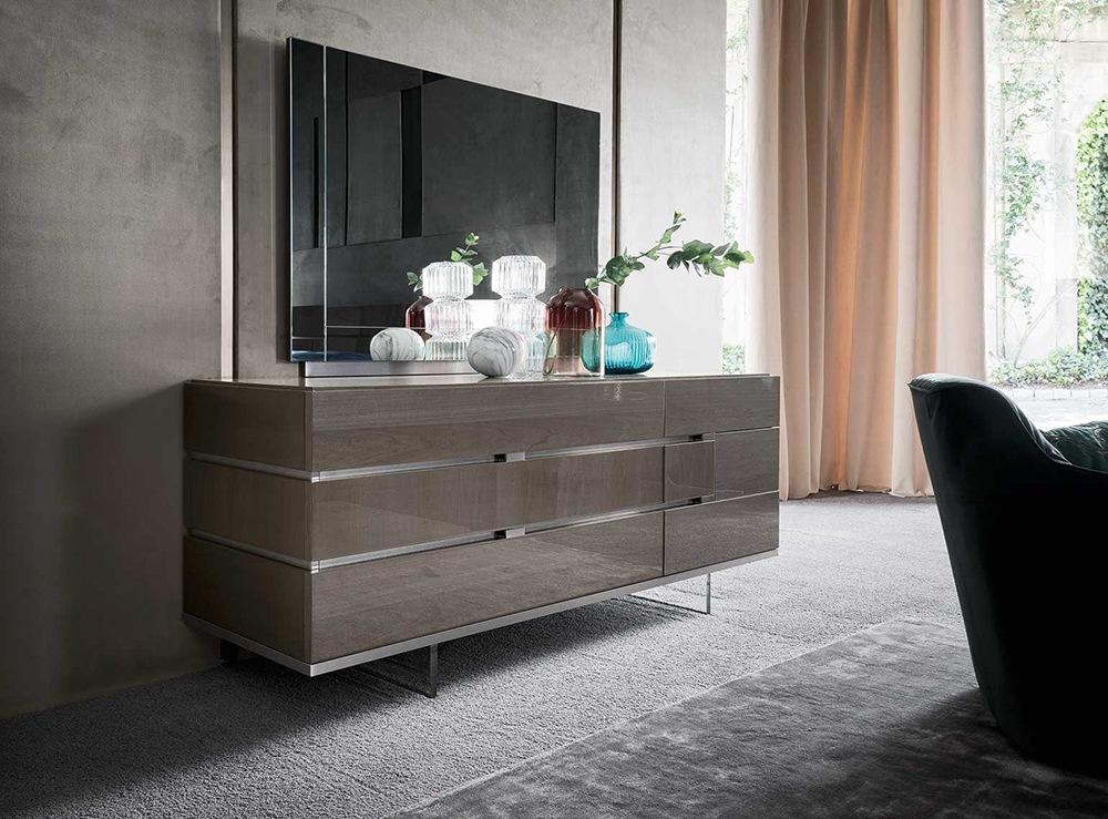 Veneer bedroom set | Athena by ALF Italia