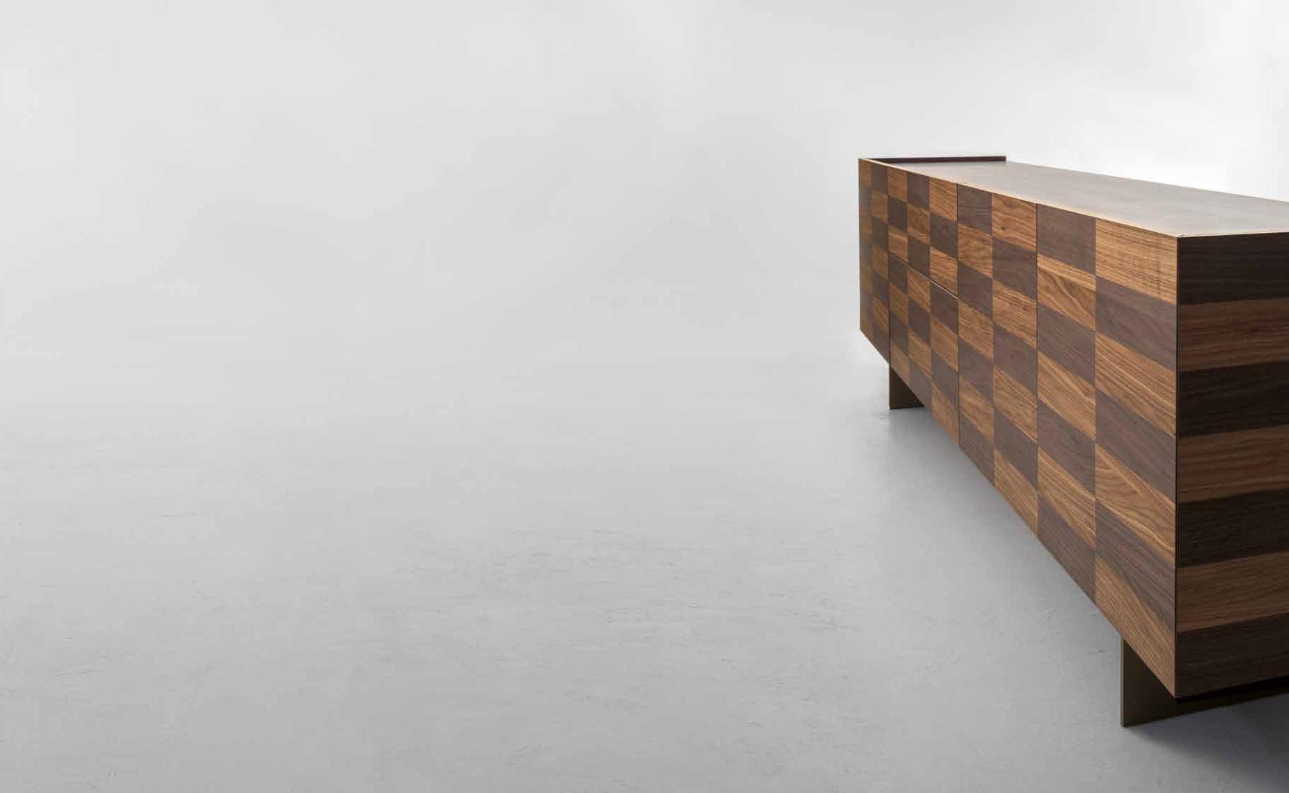 Wood veneer sideboard | Colosseo by Tonin Casa