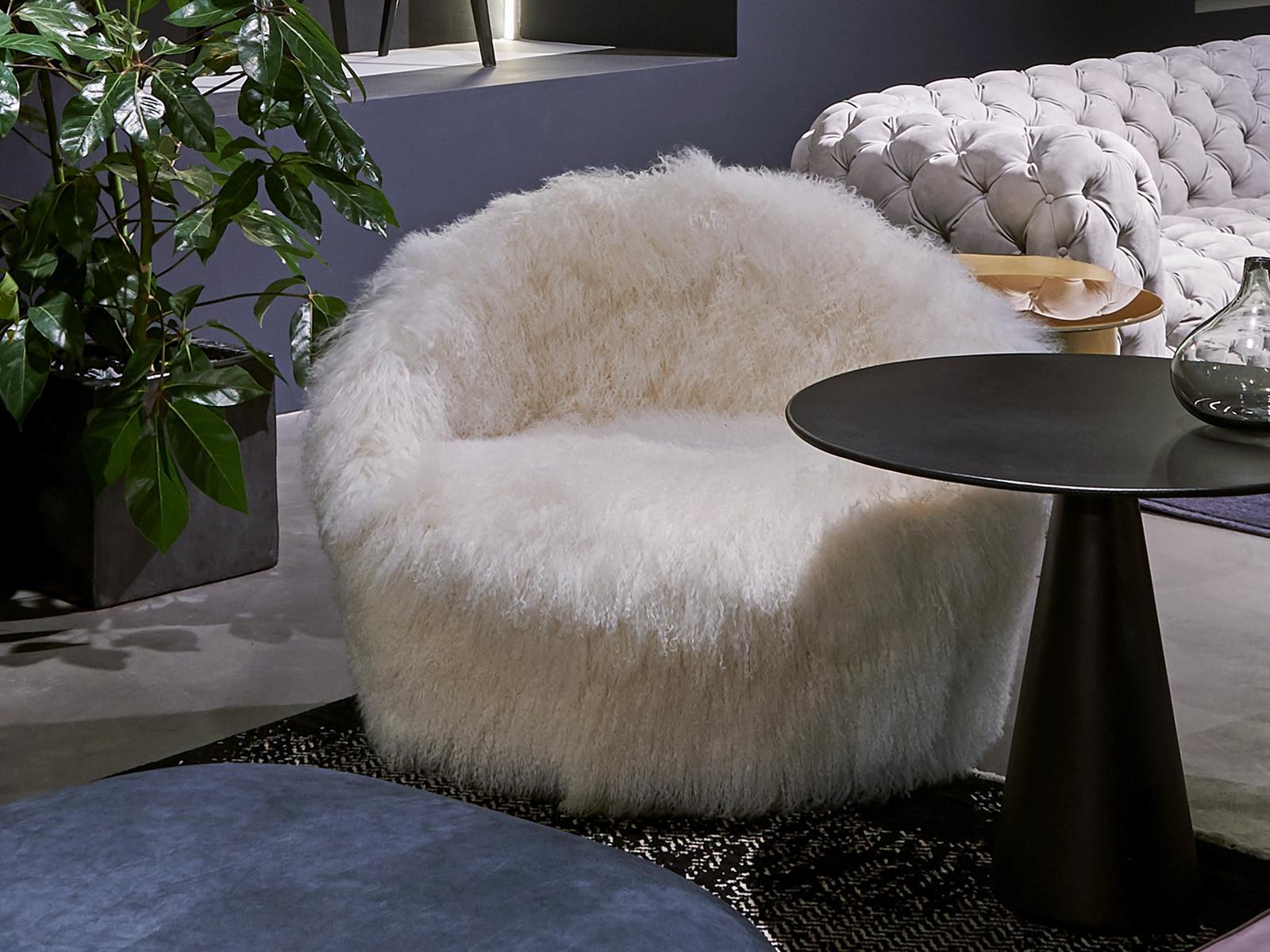 Fabric armchair | Artik by Baxter