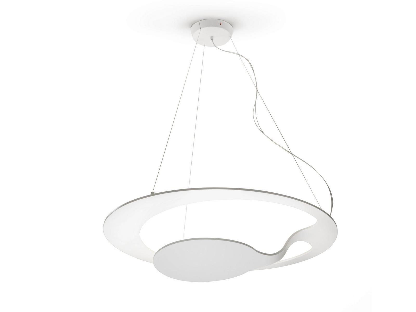 LED aluminium pendant lamp | Glu by Fabbian
