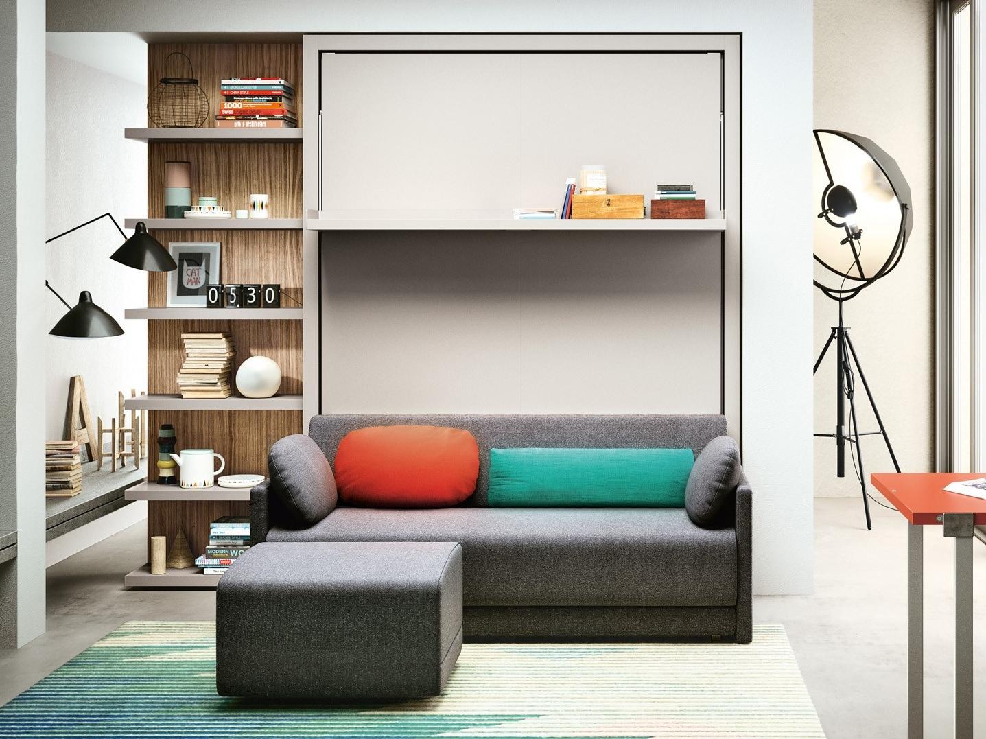 Convertible 2 seater fabric sofa | Oslo 173 by CLEI